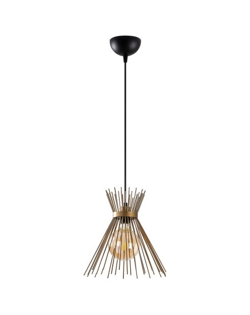 Suspension Kirpi noire - 34x131 cm