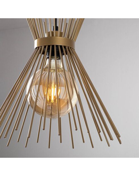 Suspension Kirpi noire - 34x131 cm