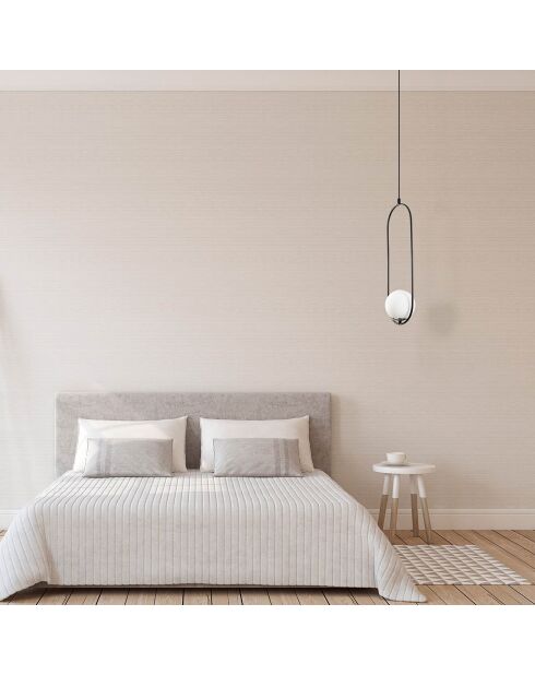 Suspension Mudoni noir/blanc - 20x15x146 cm