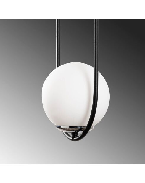 Suspension Mudoni noir/blanc - 20x15x146 cm