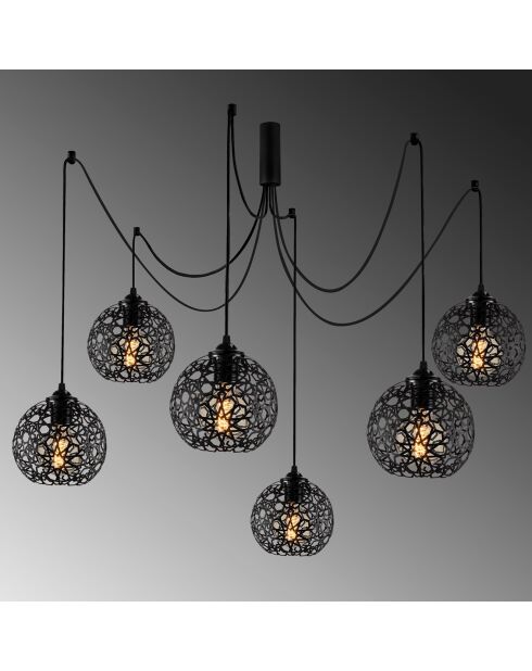 Suspension Fellini noire - 137x137x107 cm