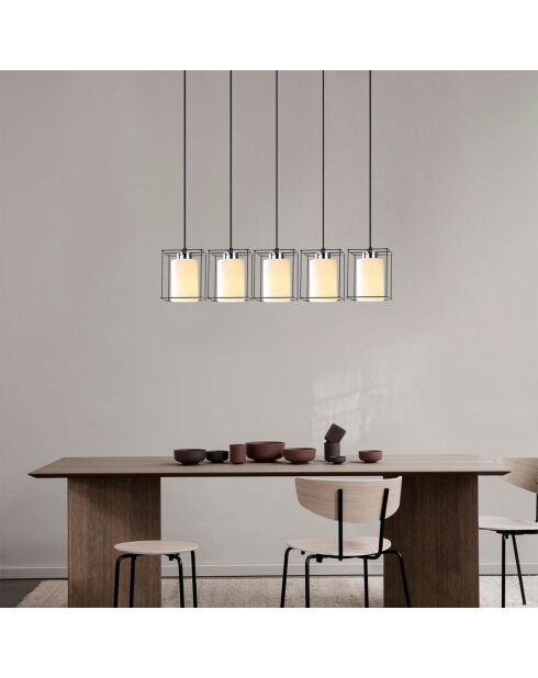 Suspension Swank noire - 85x113 cm