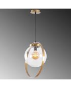 Suspension Tan dorée - 40x125 cm