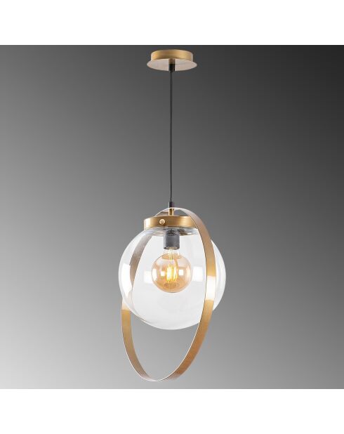 Suspension Tan dorée - 40x125 cm
