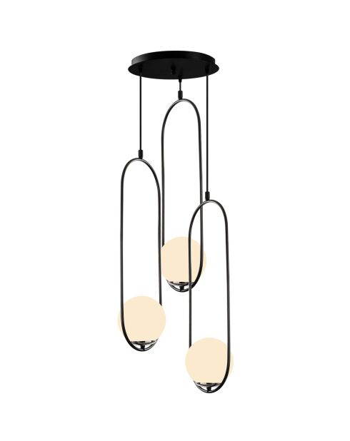 Suspension Mudoni noire - 44x146 cm