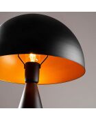 Lampe de table Dodo noire - 30x30x52 cm