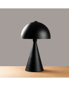 Lampe de table Dodo noire - 30x30x52 cm