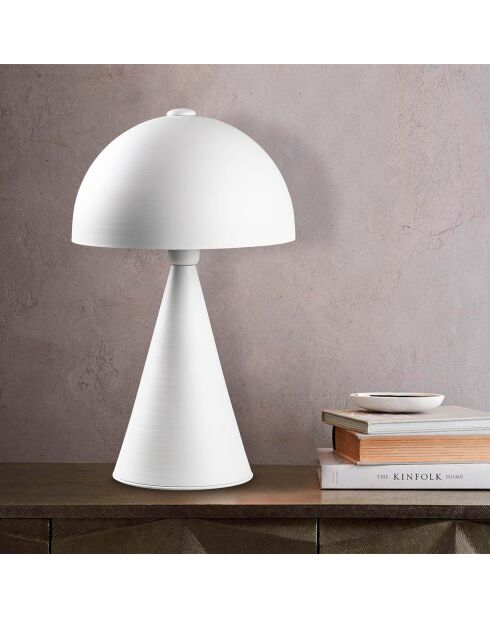 Lampe de table Dodo blanche - 30x30x52 cm