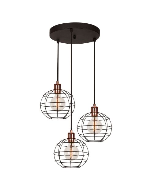 Suspension Tellini noire - 40x113 cm