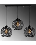 Suspension Fellini noire - 100x25x115 cm