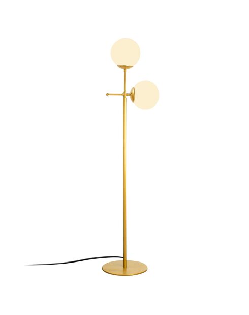 Lampadaire Mudoni doré - 34x15x174 cm