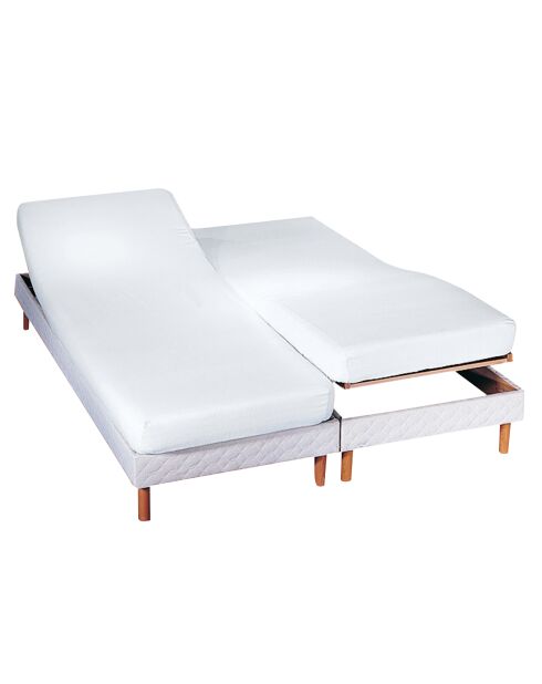 Protège-matelas absorbant blanc