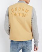 Blouson Jax doublure fausse peau de mouton beige