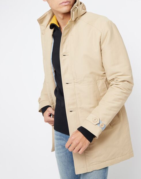 Beige regenjas van Jades