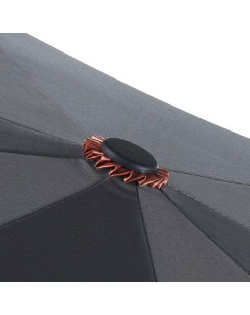 Ombrello automatico piccolo nero/rame