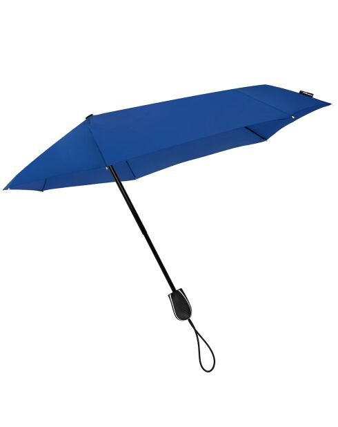 Parapluie tempête de poche bleu