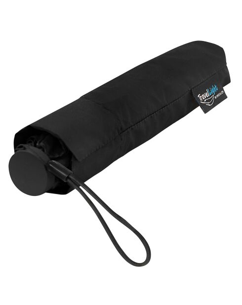 ombrello da viaggio pieghevole nero