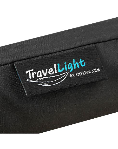 ombrello da viaggio pieghevole nero