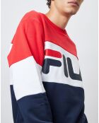 Sweat Straight bleu/blanc/rouge