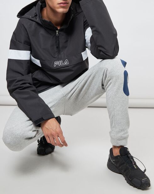 Timmothy schwarze lange Schlupfjacke