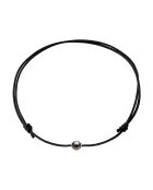 Collier Lien en Perle de Tahiti noire