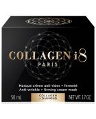 Maschera in crema antirughe + rassodante con collagene e diamante - 50 ml