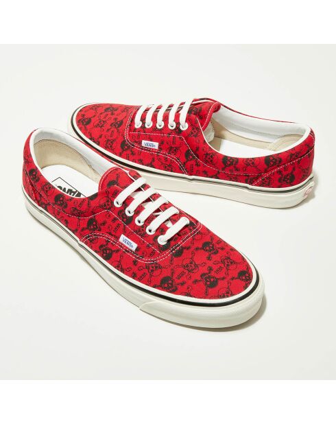 Sneakers en Toile Anaheim Factory Era 95 DX rouge/noir