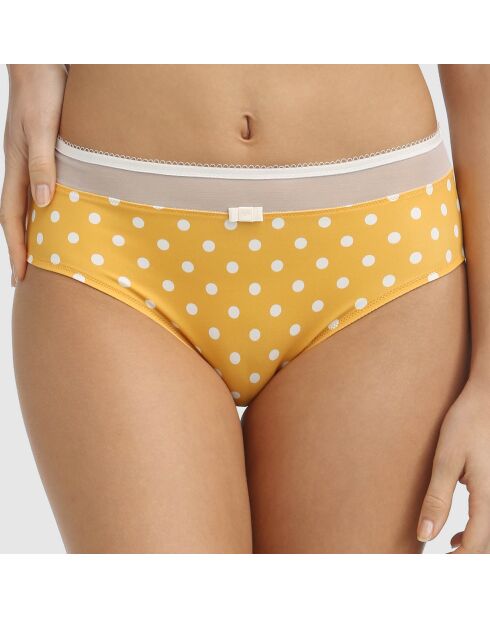 Culotte Generous Animation à pois jaune