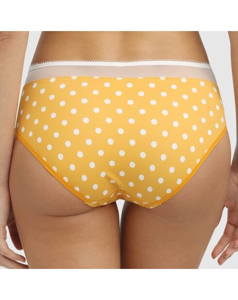 Culotte Generous Animation à pois jaune