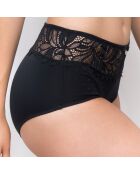 Culotte taille haute Rosana noire