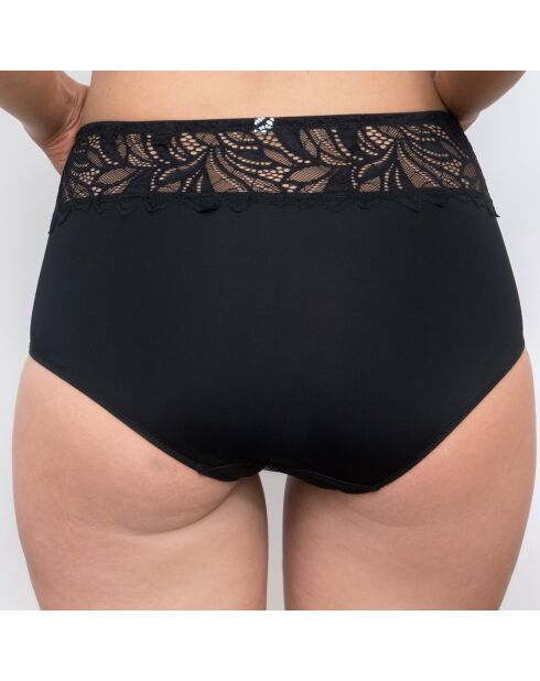 Culotte taille haute Rosana noire
