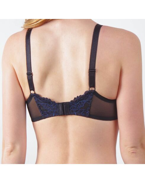 Soutien-Gorge Amber noir/bleu
