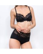 Culotte taille haute Rosana noire