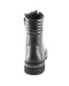 Boots en Cuir Polette noires