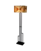 Lampe style Tiffany multicolore - 160x44x26 cm