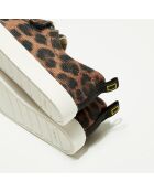 Sneakers City Geo marron/noir