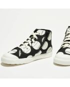 Sneakers en Toile City FlareHi K noir/blanc