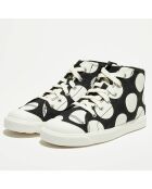 Sneakers en Toile City FlareHi K noir/blanc