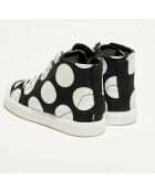 Sneakers en Toile City FlareHi K noir/blanc