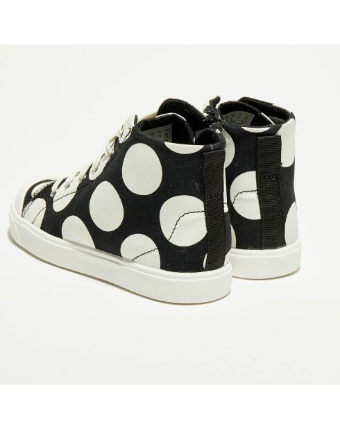 Sneakers en Toile City FlareHi K noir/blanc