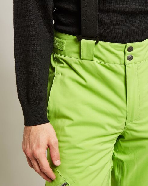 Pantalon de ski Dare Tailored vert pomme