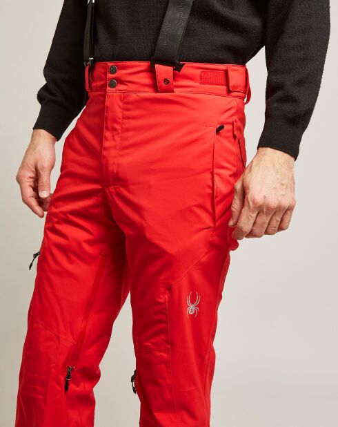 Pantalon de ski Dare Tailored rouge