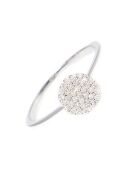 Bague Mille Feux Diamant 0.16 ct or blanc