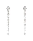 Cascade Diamond Ohrringe 0,25 Karat Weißgold