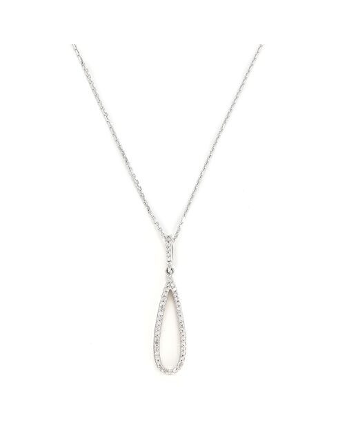 Las Palmas Diamantenanhänger aus 0,11 Karat Weißgold