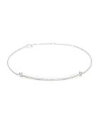 Bracelet Ligne Diamant 0.21 ct or blanc