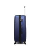 3 Lipari-C 30/55/65/75 cm & Vanity blauwe eenpersoons koffers met 4 wielen