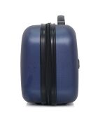 3 Lipari-C 30/55/65/75 cm & Vanity blauwe eenpersoons koffers met 4 wielen
