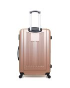 Lipari-B Reisekoffer mit 4 Rädern, 75 cm, mit einem Rad, Roségold