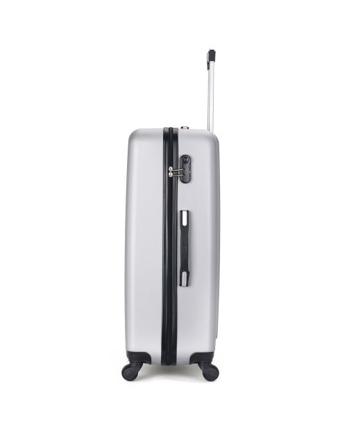 Lipari-B Reisekoffer mit 4 Rädern, 75 cm, mit einem Rad, Grau